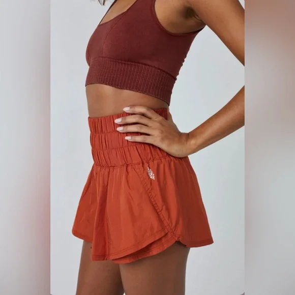 FP Movement The Way Home Red Earth Shorties M/L